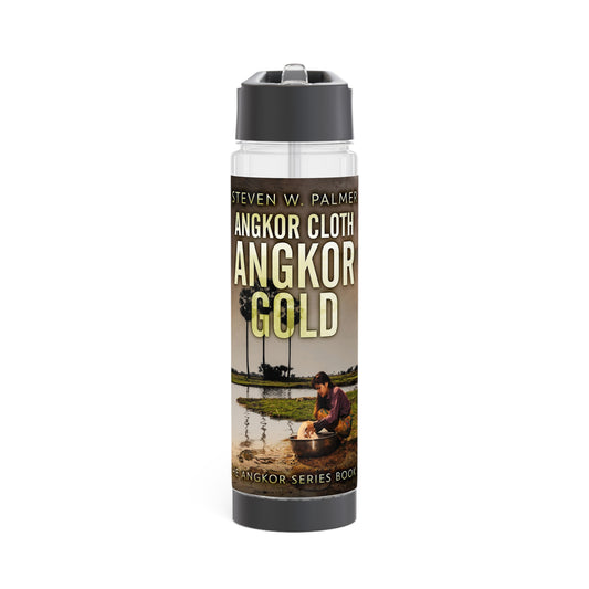 Angkor Cloth, Angkor Gold - Infuser Water Bottle
