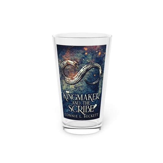 Kingmaker And The Scribe - Pint Glass
