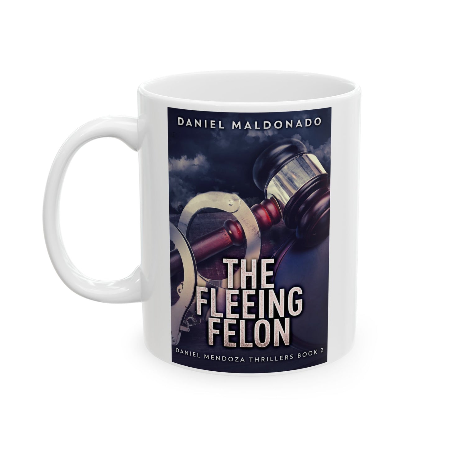 The Fleeing Felon - White Coffee Mug