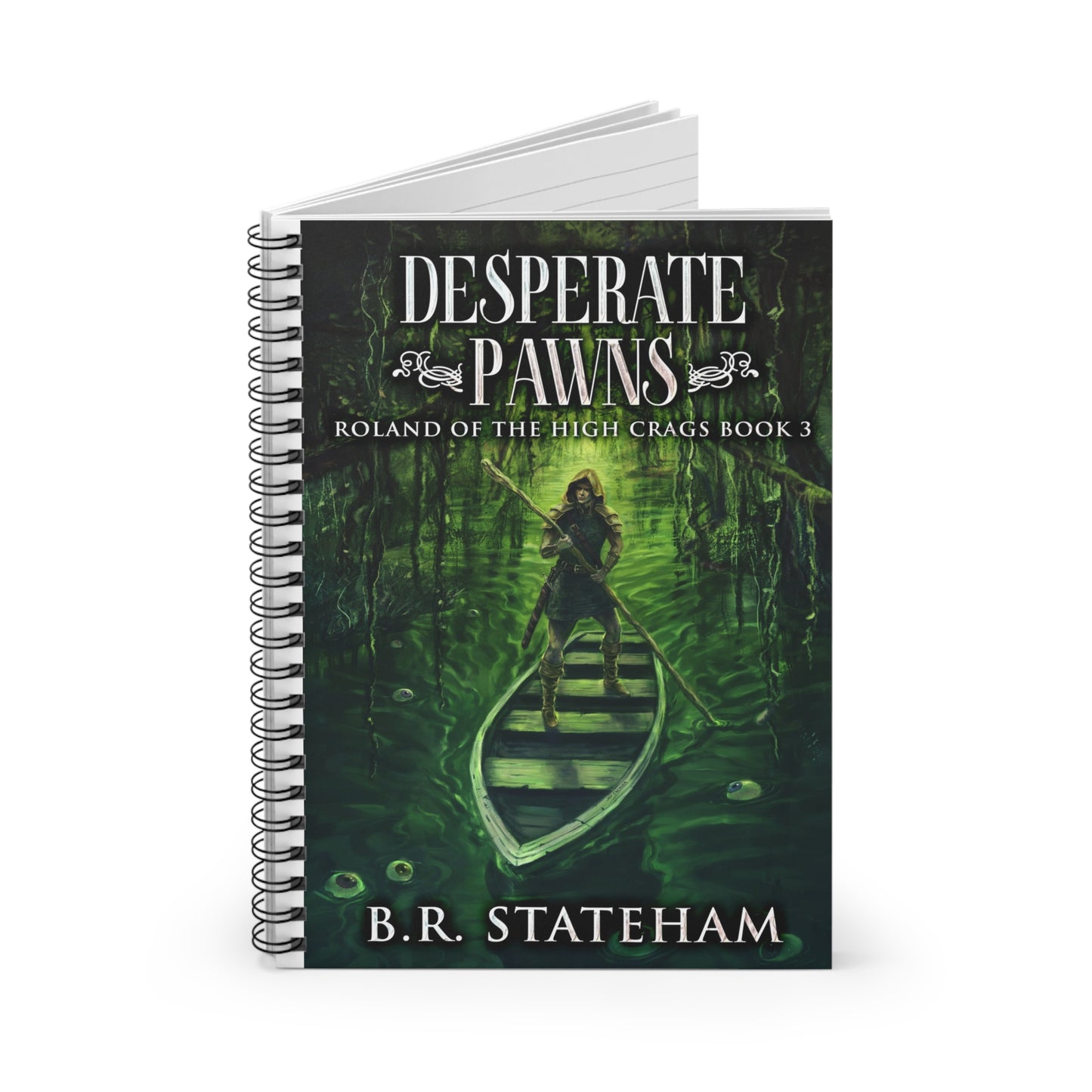 Desperate Pawns - Spiral Notebook