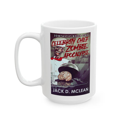 Celebrity Chef Zombie Apocalypse - White Coffee Mug