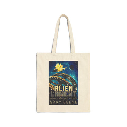 Alien Lament - Cotton Canvas Tote Bag