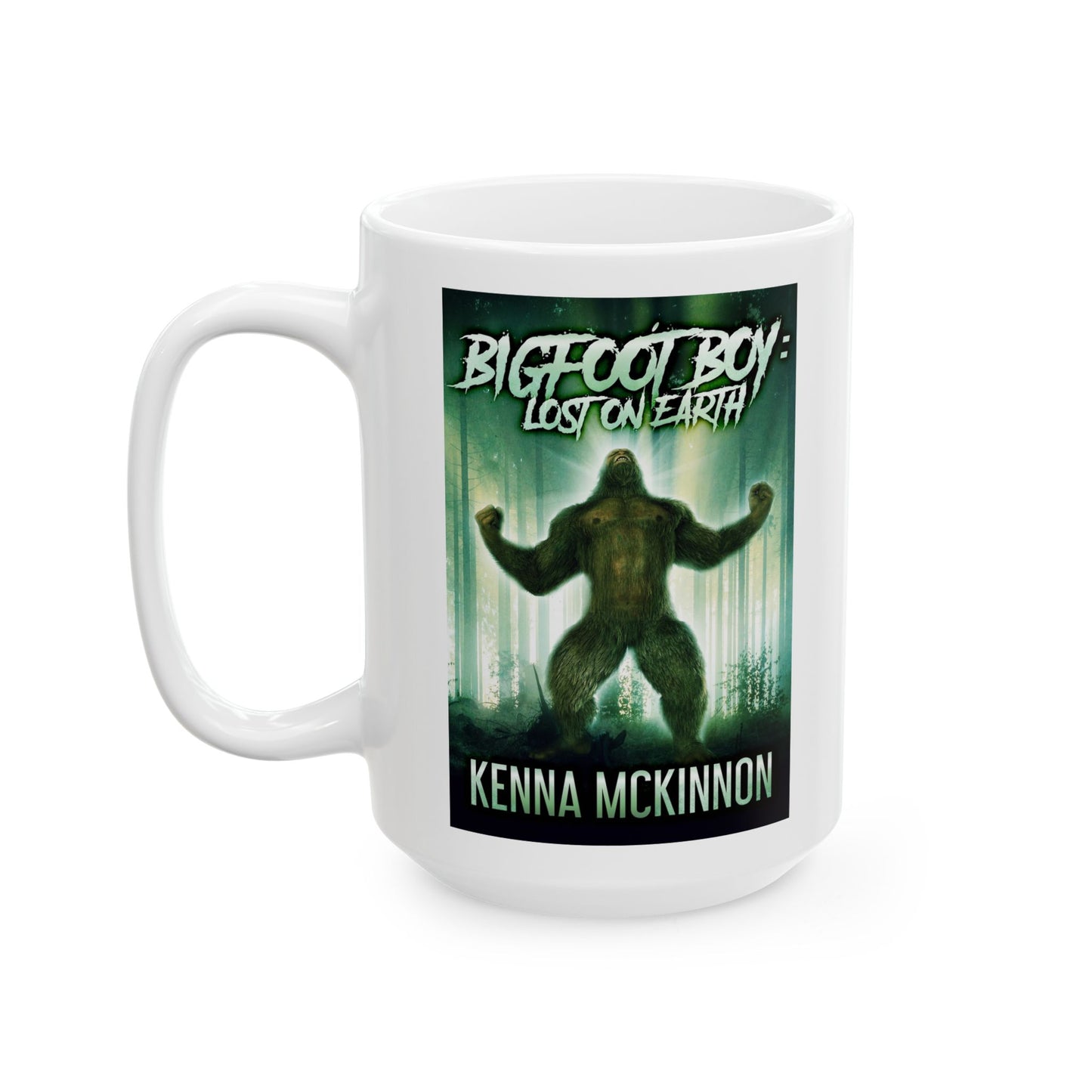 Bigfoot Boy - White Coffee Mug