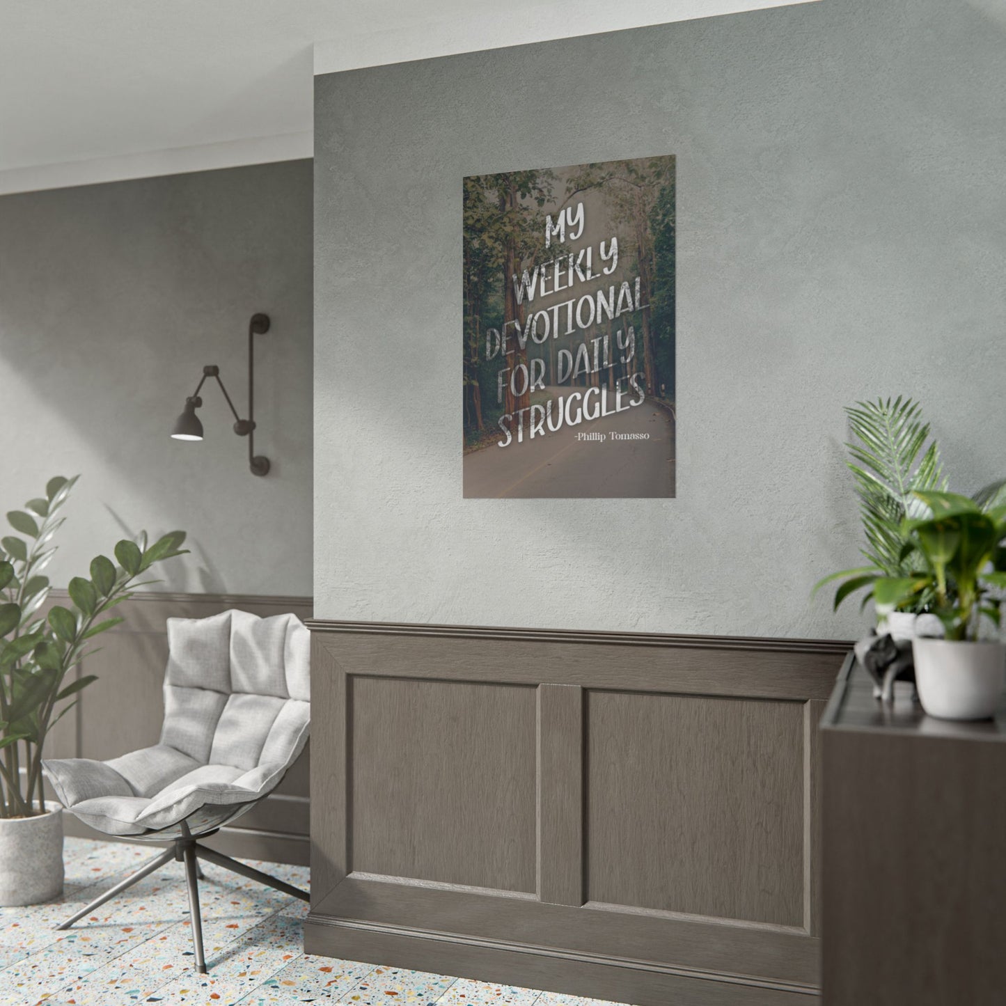 My Weekly Devotional for Daily Struggles - Poster