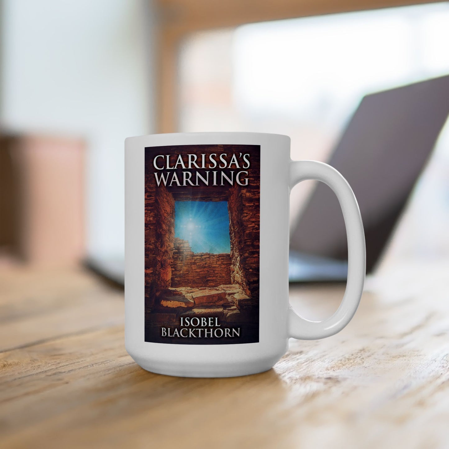 Clarissa's Warning - White Coffee Mug