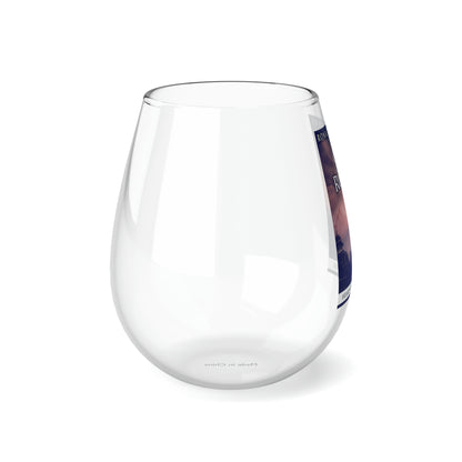 Out Of The Rubble - Stemless Wine Glass, 11.75oz