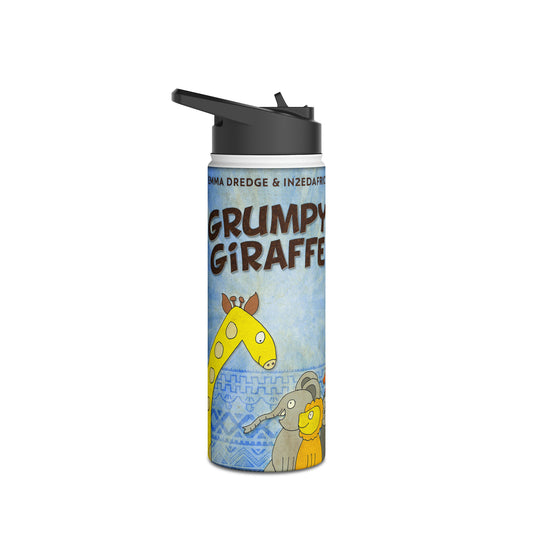 Grumpy Giraffe - Stainless Steel Water Bottle