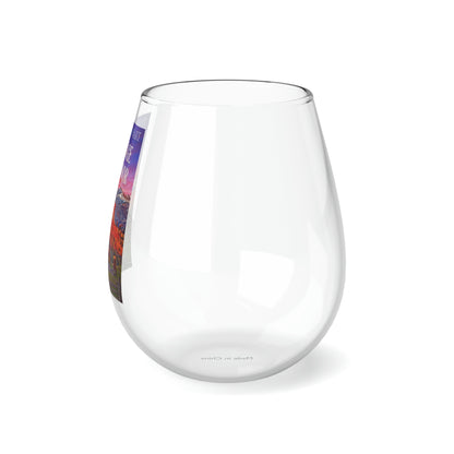 Heritage And Honor - Stemless Wine Glass, 11.75oz