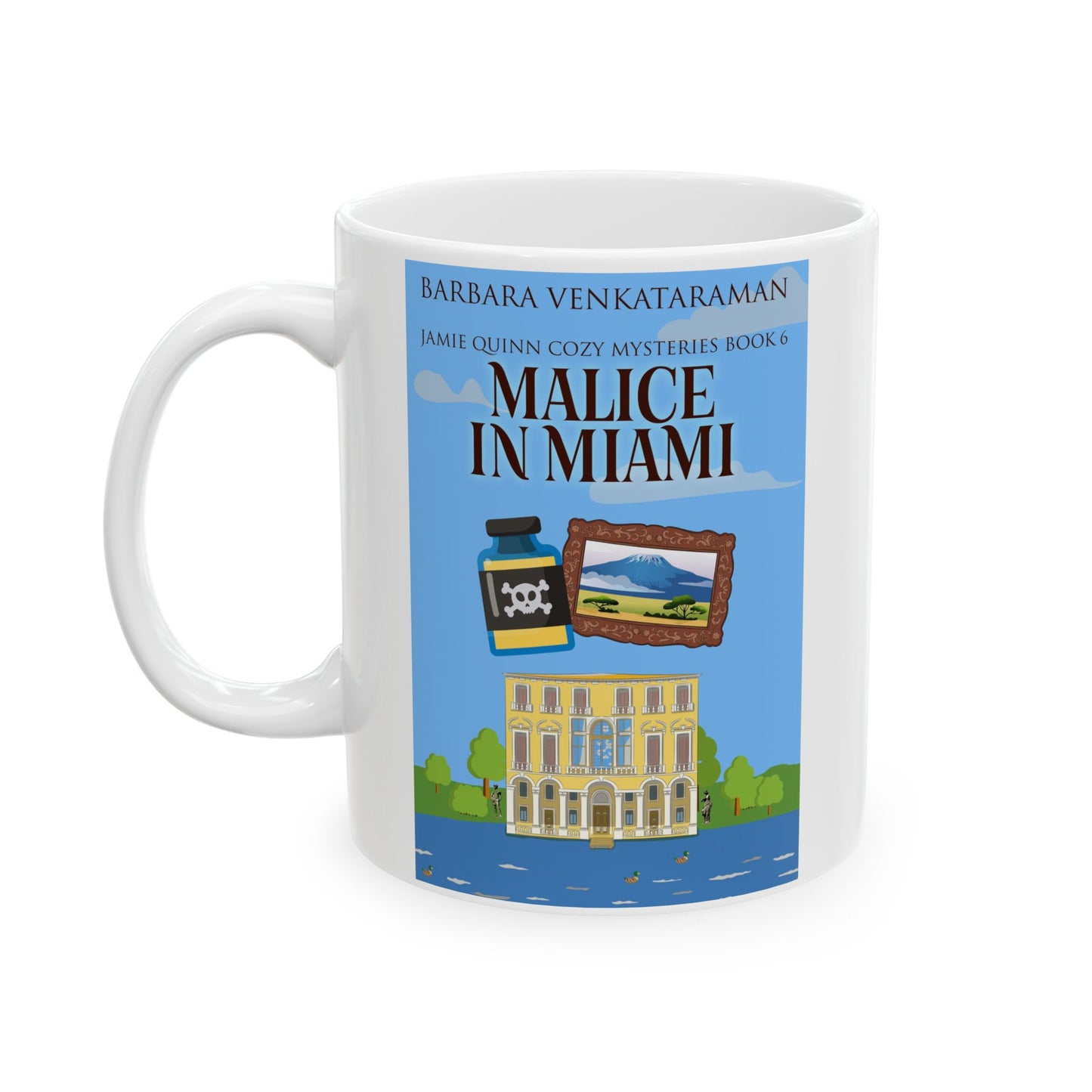 Malice In Miami - White Coffee Mug