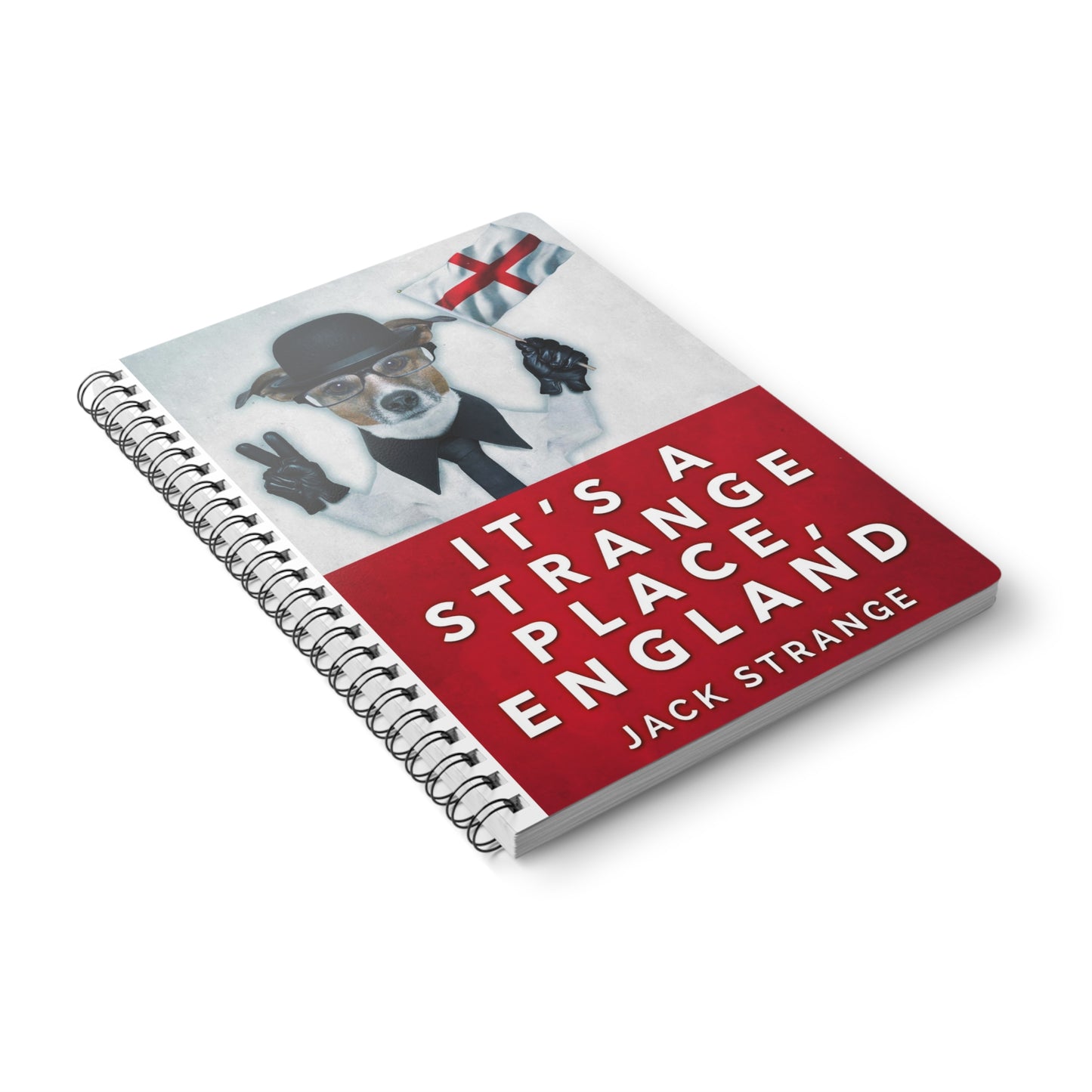 It's A Strange Place, England - A5 Wirebound Notebook