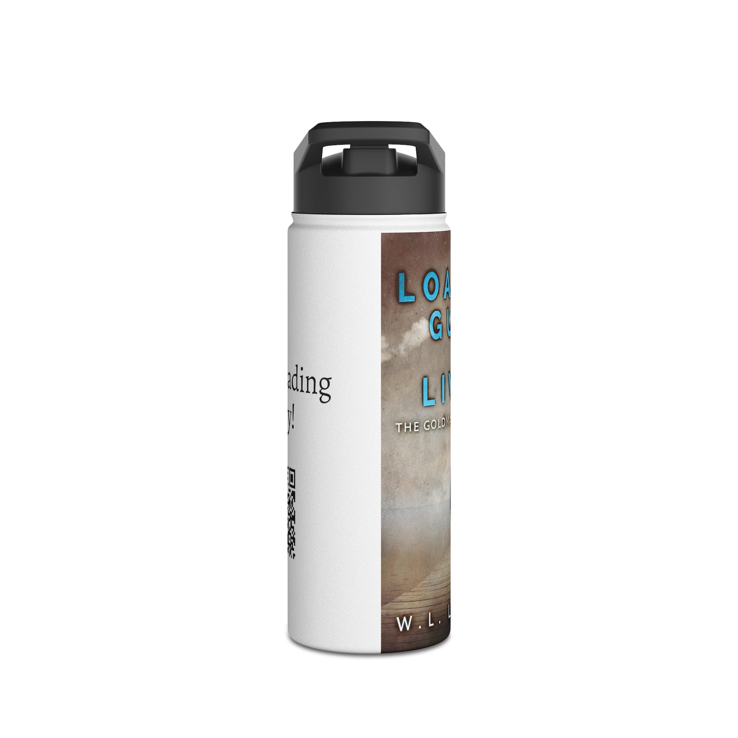 A Loafer's Guide To Living - Stainless Steel Water Bottle