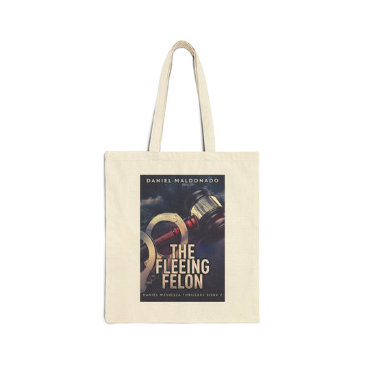 The Fleeing Felon - Cotton Canvas Tote Bag