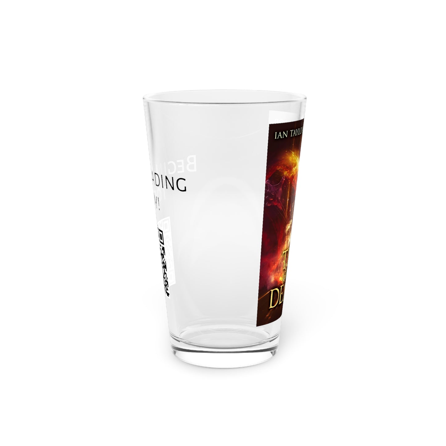 Time Of The Demon - Pint Glass