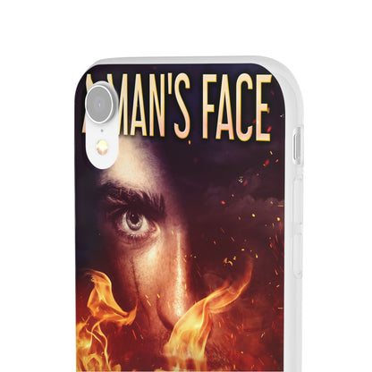 A Man's Face - Flexible Phone Case