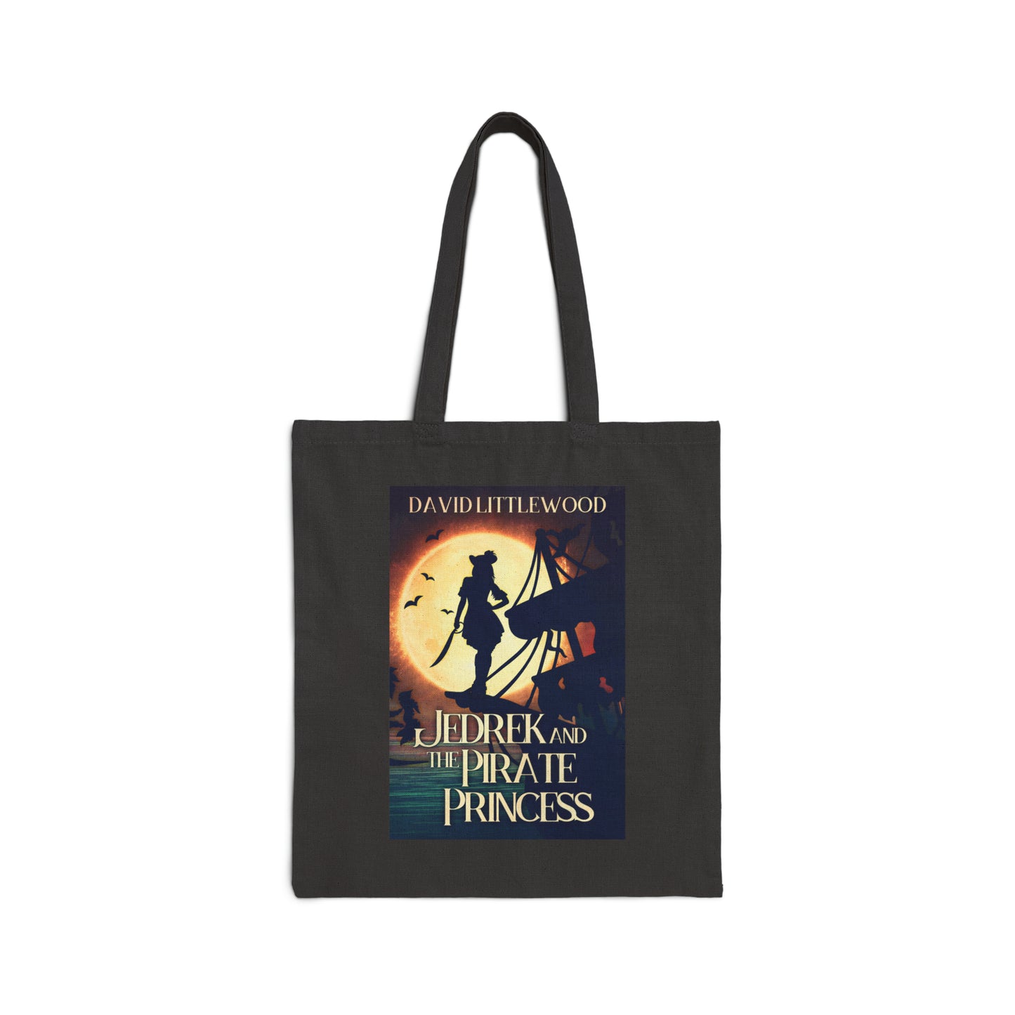 Jedrek And The Pirate Princess - Cotton Canvas Tote Bag
