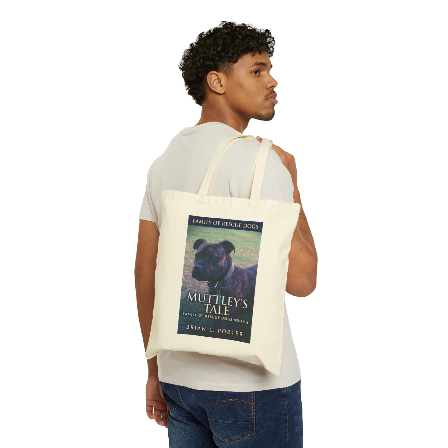 Muttley's Tale - Cotton Canvas Tote Bag