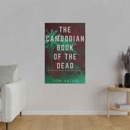 The Cambodian Book Of The Dead - Canvas