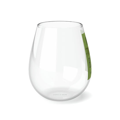 Uriel Through Eleanor - Stemless Wine Glass, 11.75oz