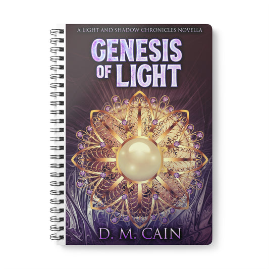 Genesis Of Light - A5 Wirebound Notebook