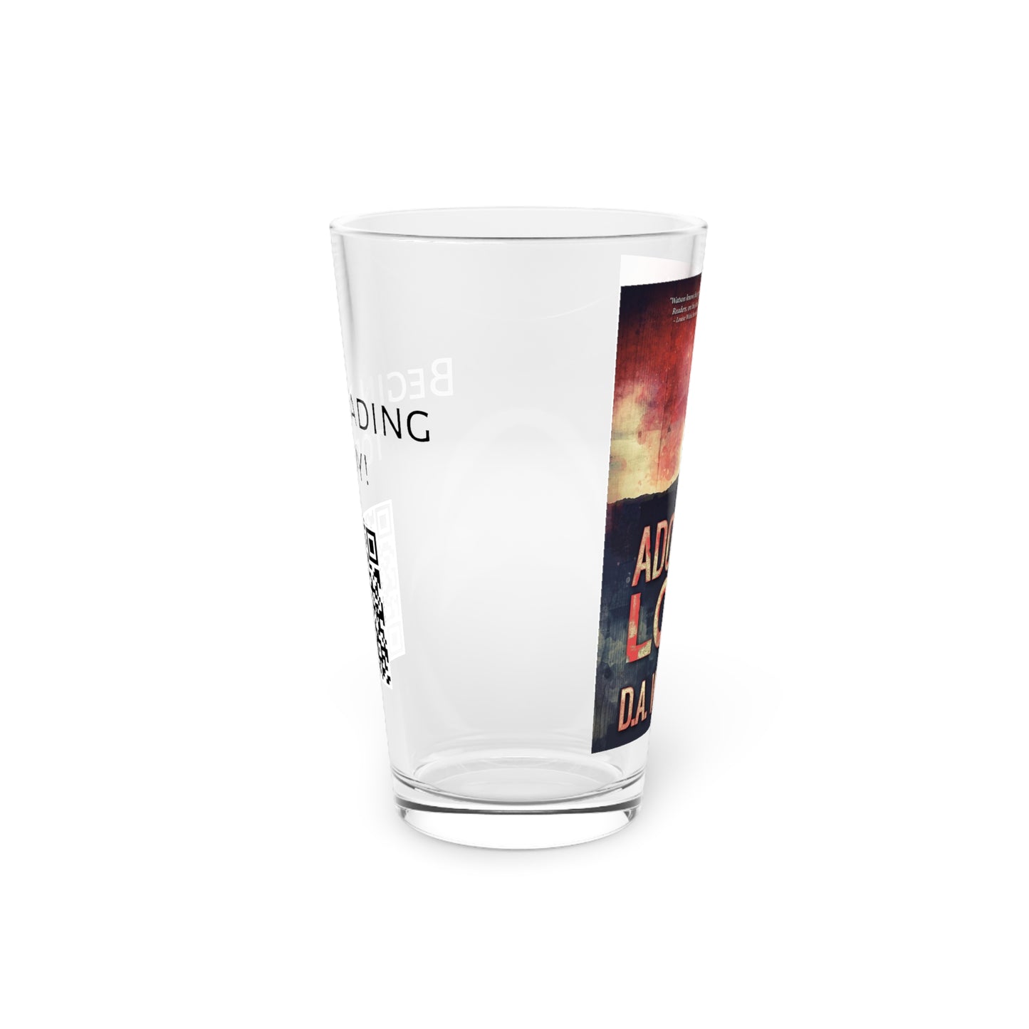 Adonias Low - Pint Glass