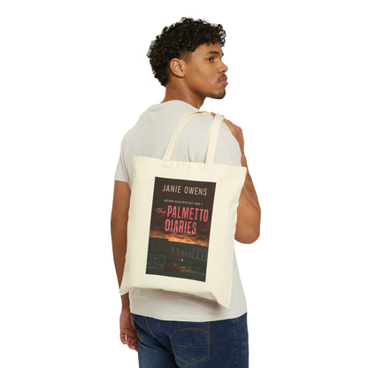 The Palmetto Diaries - Cotton Canvas Tote Bag