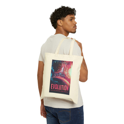 Evolution - Cotton Canvas Tote Bag
