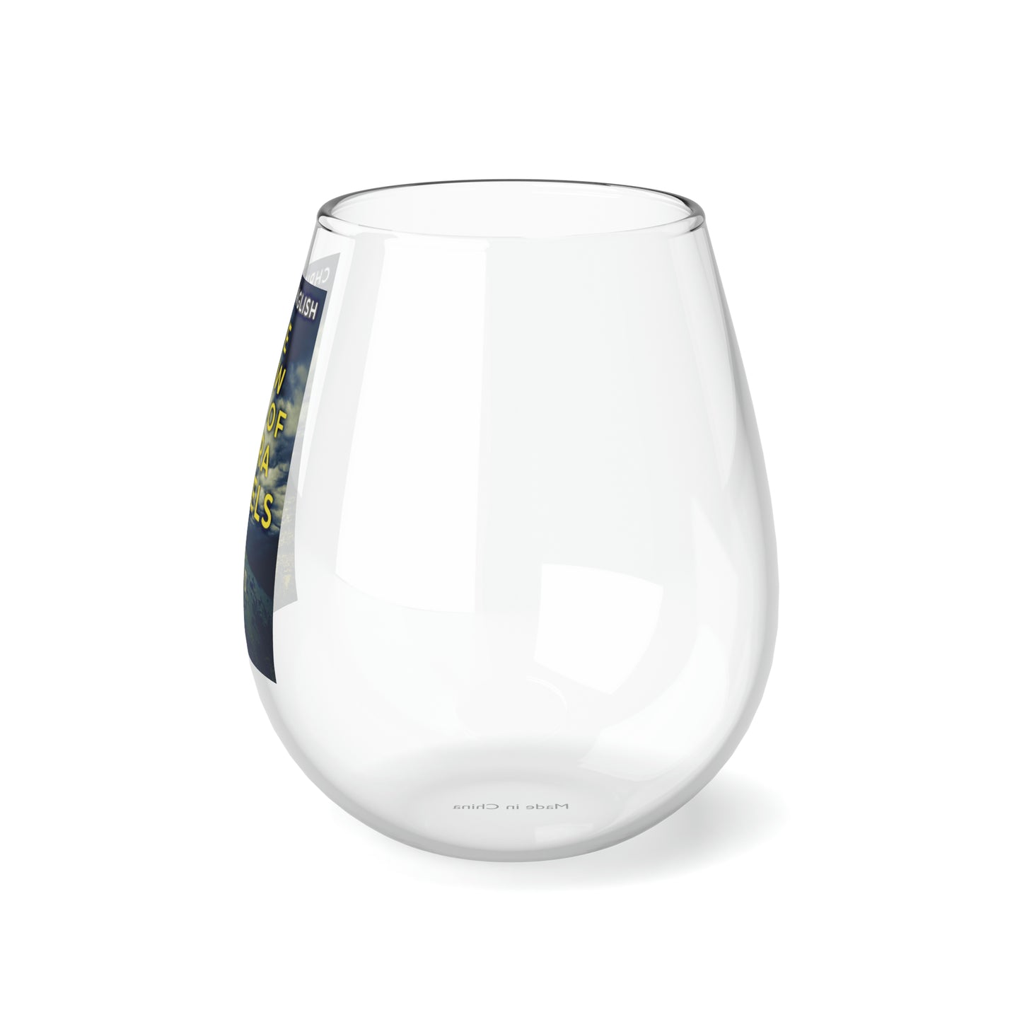 The Slow Rise Of Clara Daniels - Stemless Wine Glass, 11.75oz