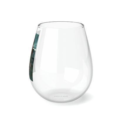 A New Time - Stemless Wine Glass, 11.75oz