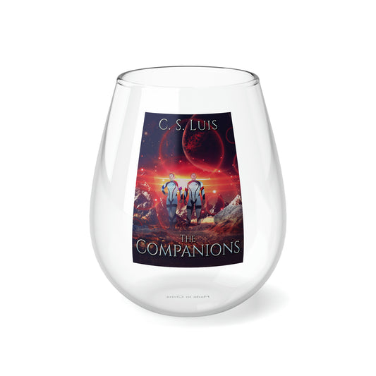 The Companions - Stemless Wine Glass, 11.75oz