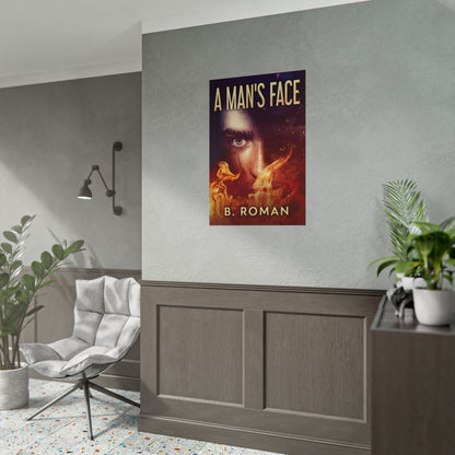 A Man's Face - Poster