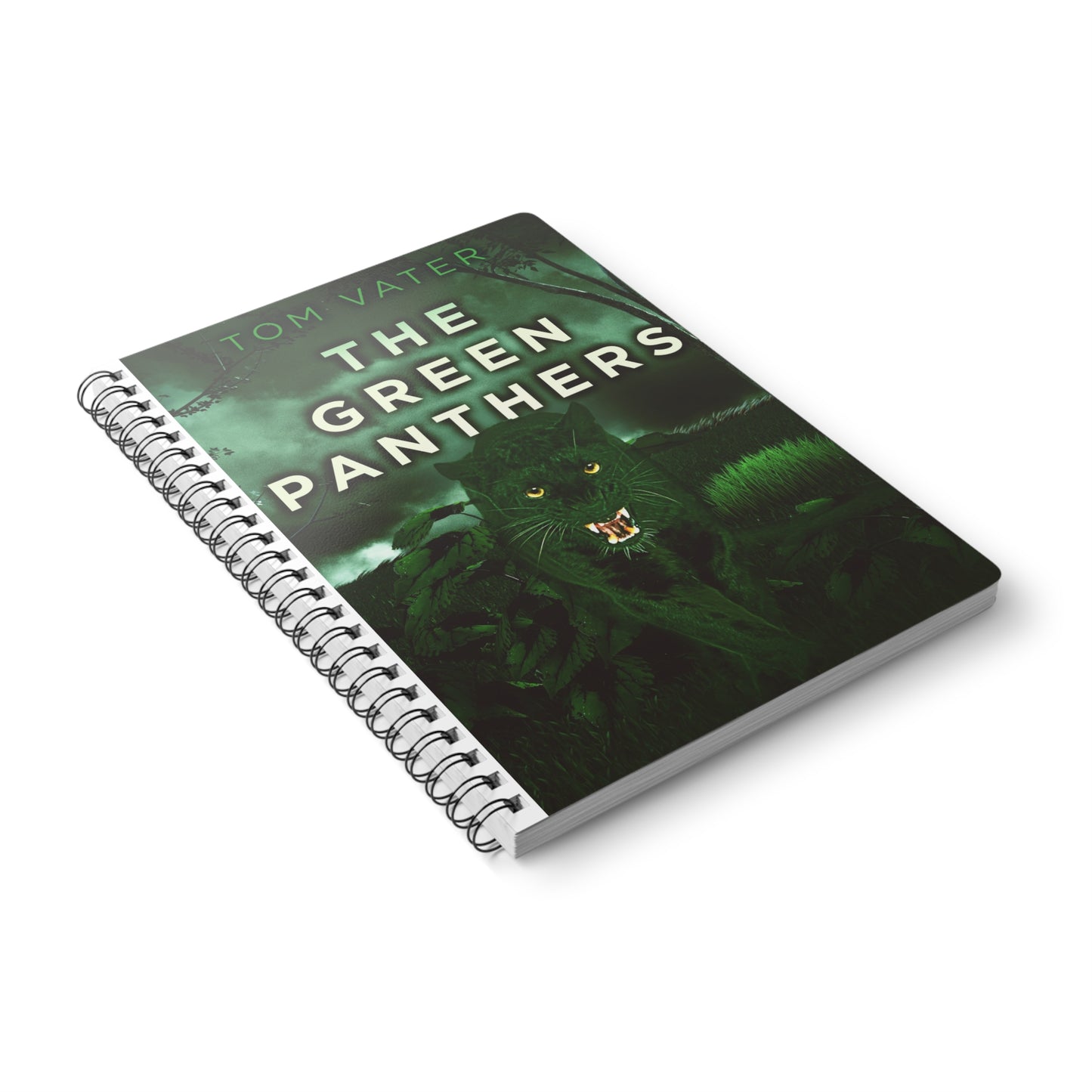 The Green Panthers - A5 Wirebound Notebook