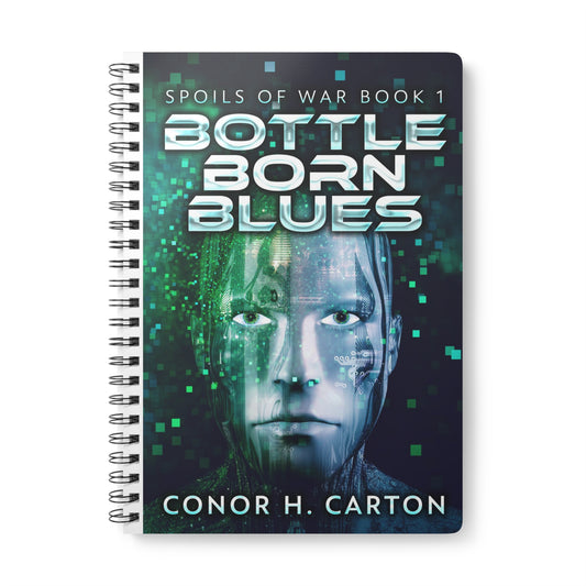Bottle Born Blues - A5 Wirebound Notebook