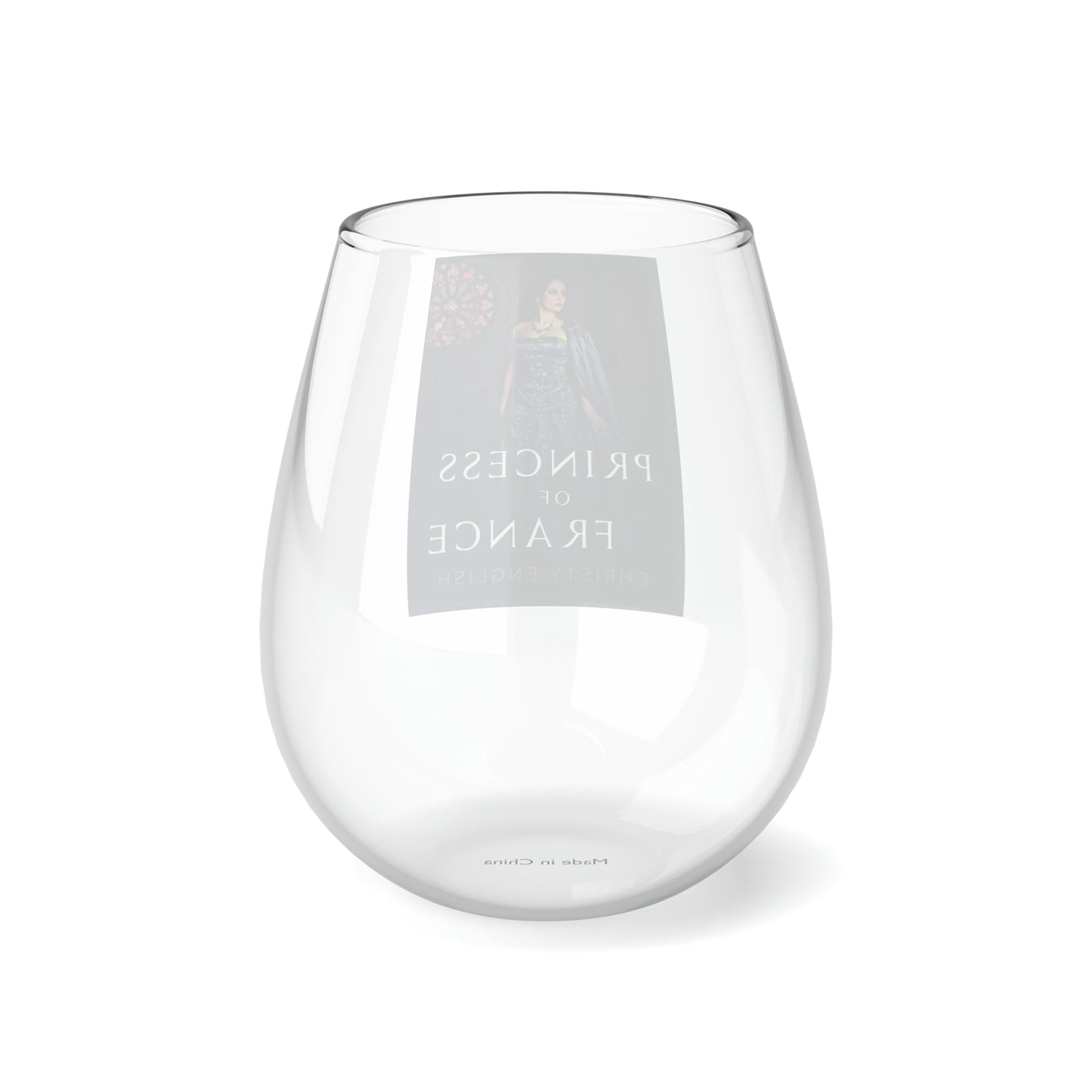 Princess Of France - Stemless Wine Glass, 11.75oz