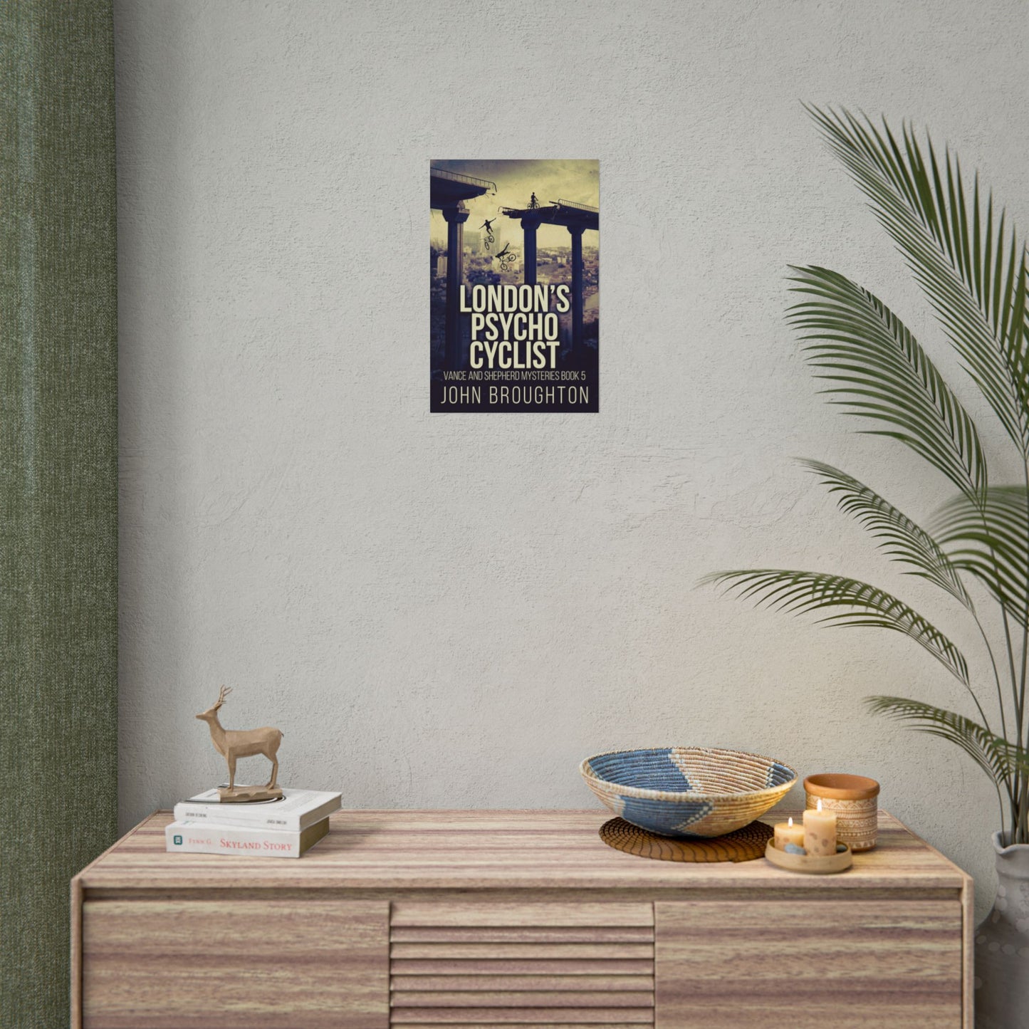 London's Psycho Cyclist - Poster