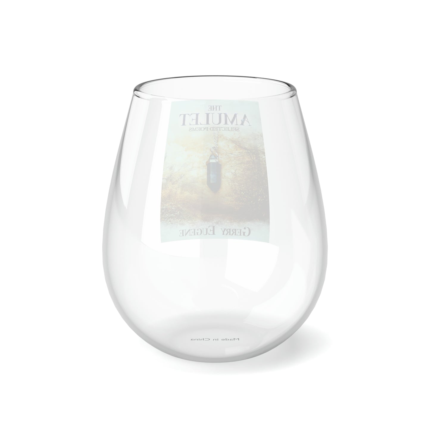The Amulet - Stemless Wine Glass, 11.75oz
