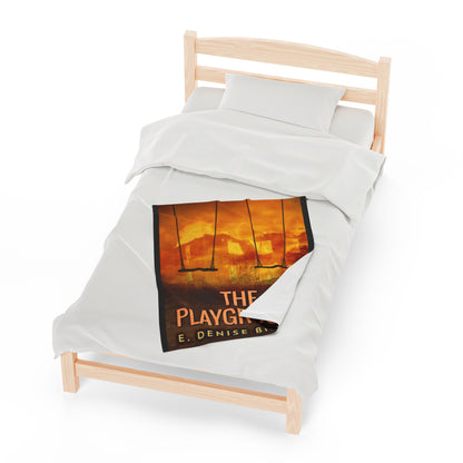 The Playground - Velveteen Plush Blanket