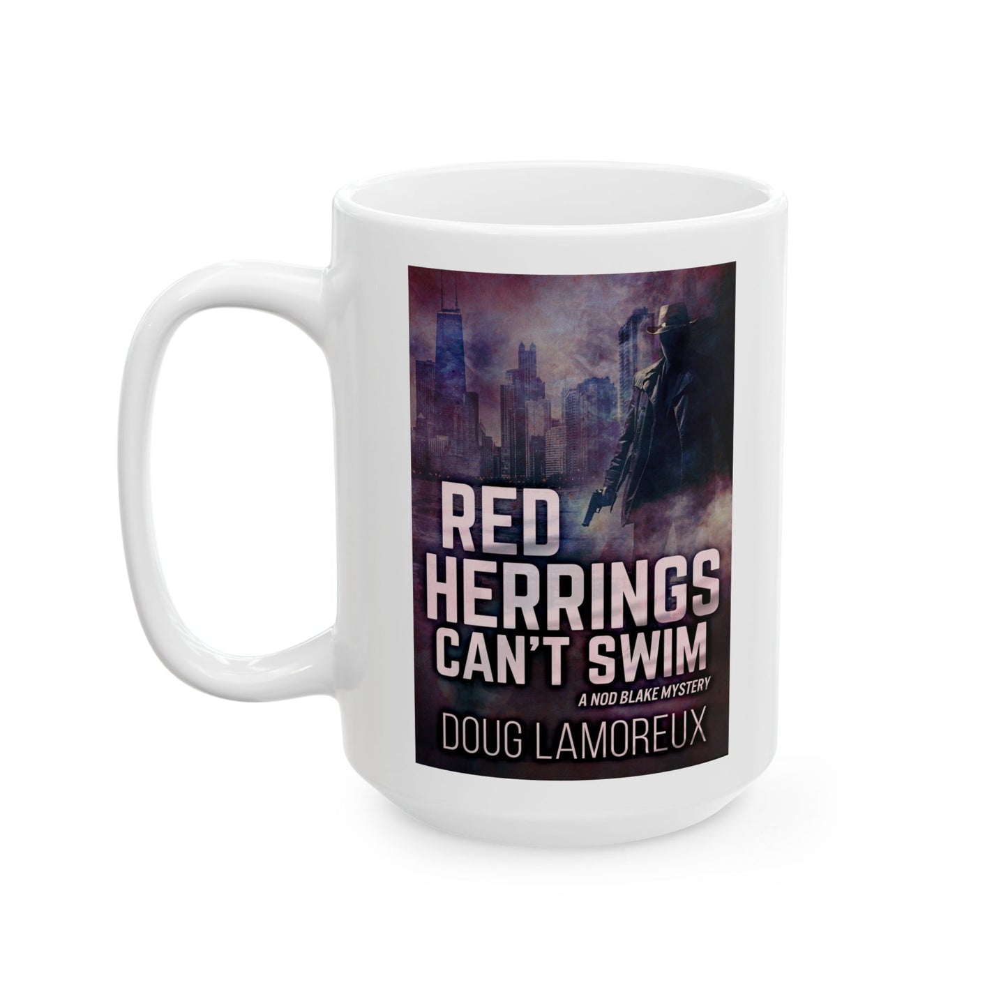 Red Herrings Can't Swim - White Coffee Mug