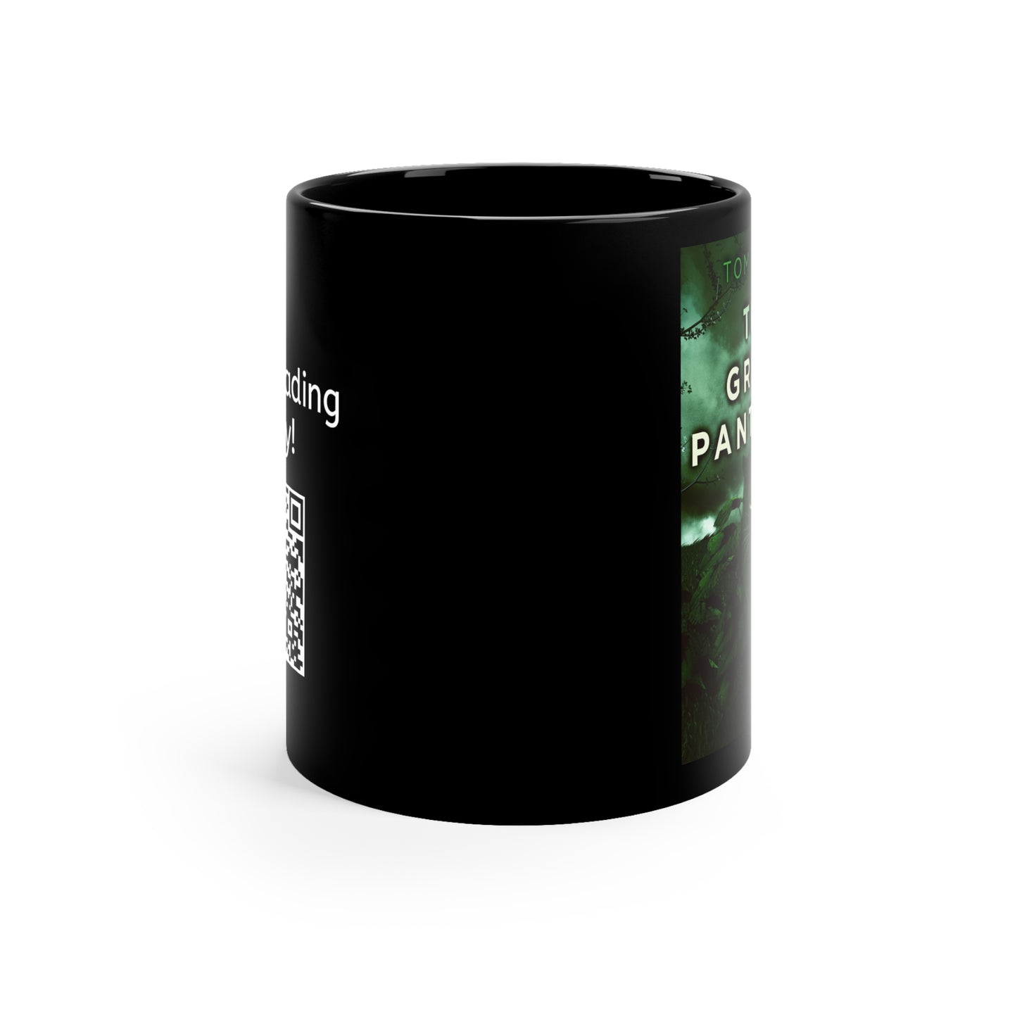 The Green Panthers - Black Coffee Mug