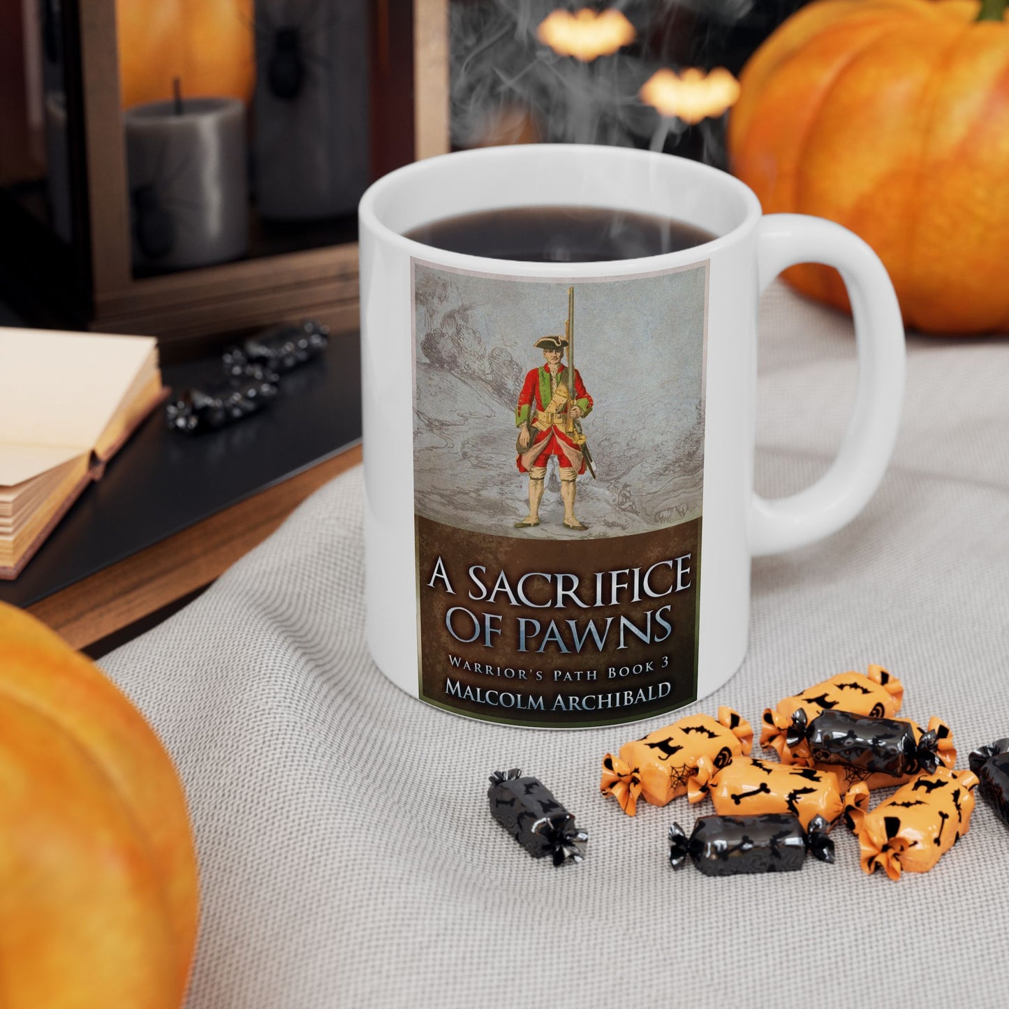 A Sacrifice of Pawns - White Coffee Mug