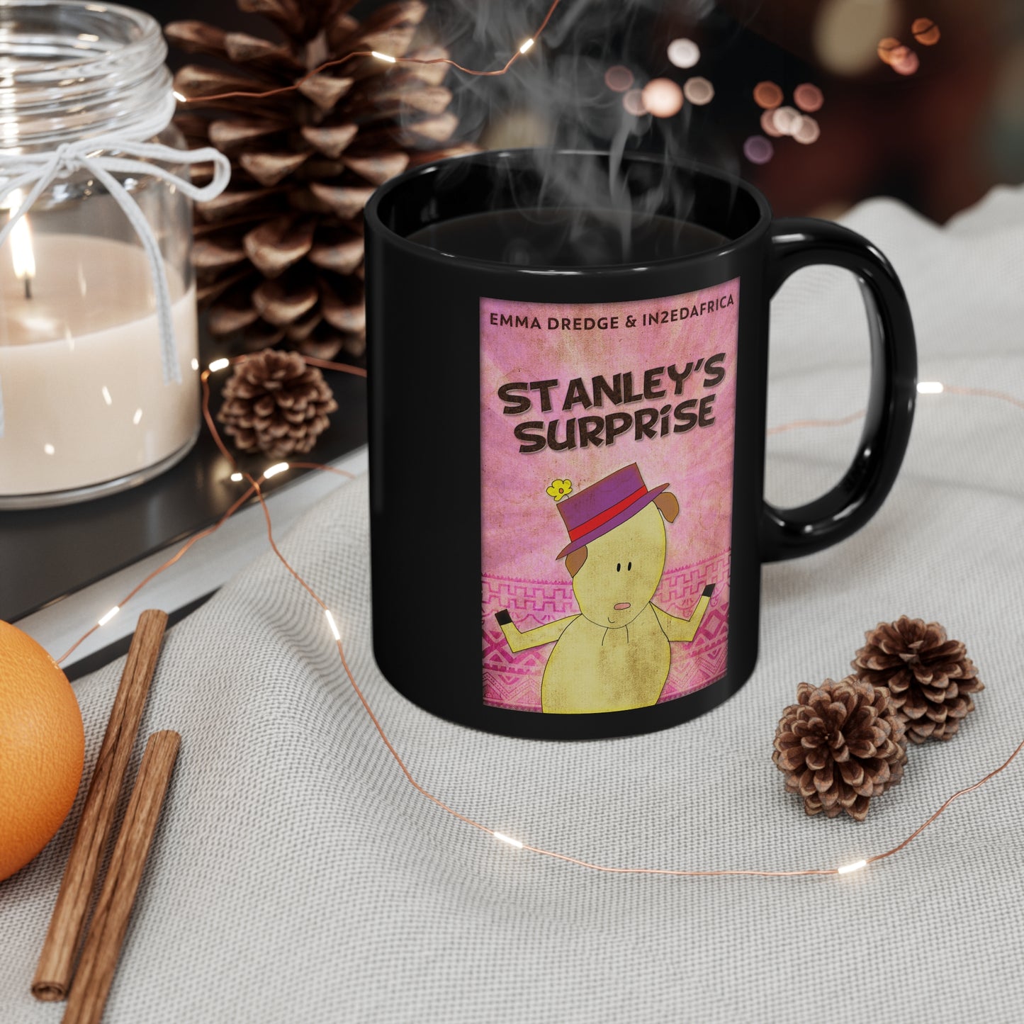 Stanley’s Surprise - Black Coffee Mug