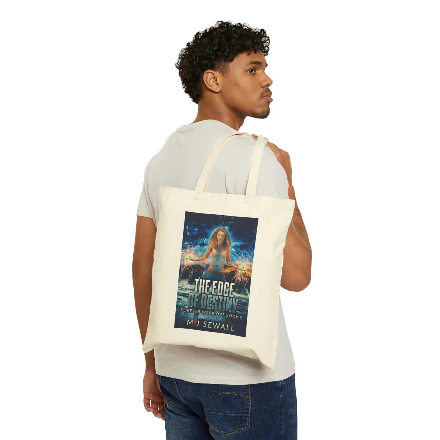 The Edge Of Destiny - Cotton Canvas Tote Bag