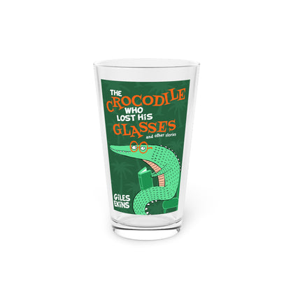 The Crocodile Who Lost His Glasses - Pint Glass