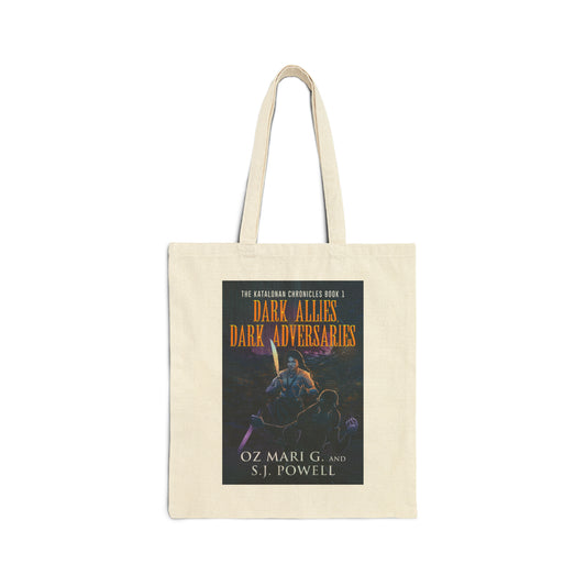 Dark Allies, Dark Adversaries - Cotton Canvas Tote Bag