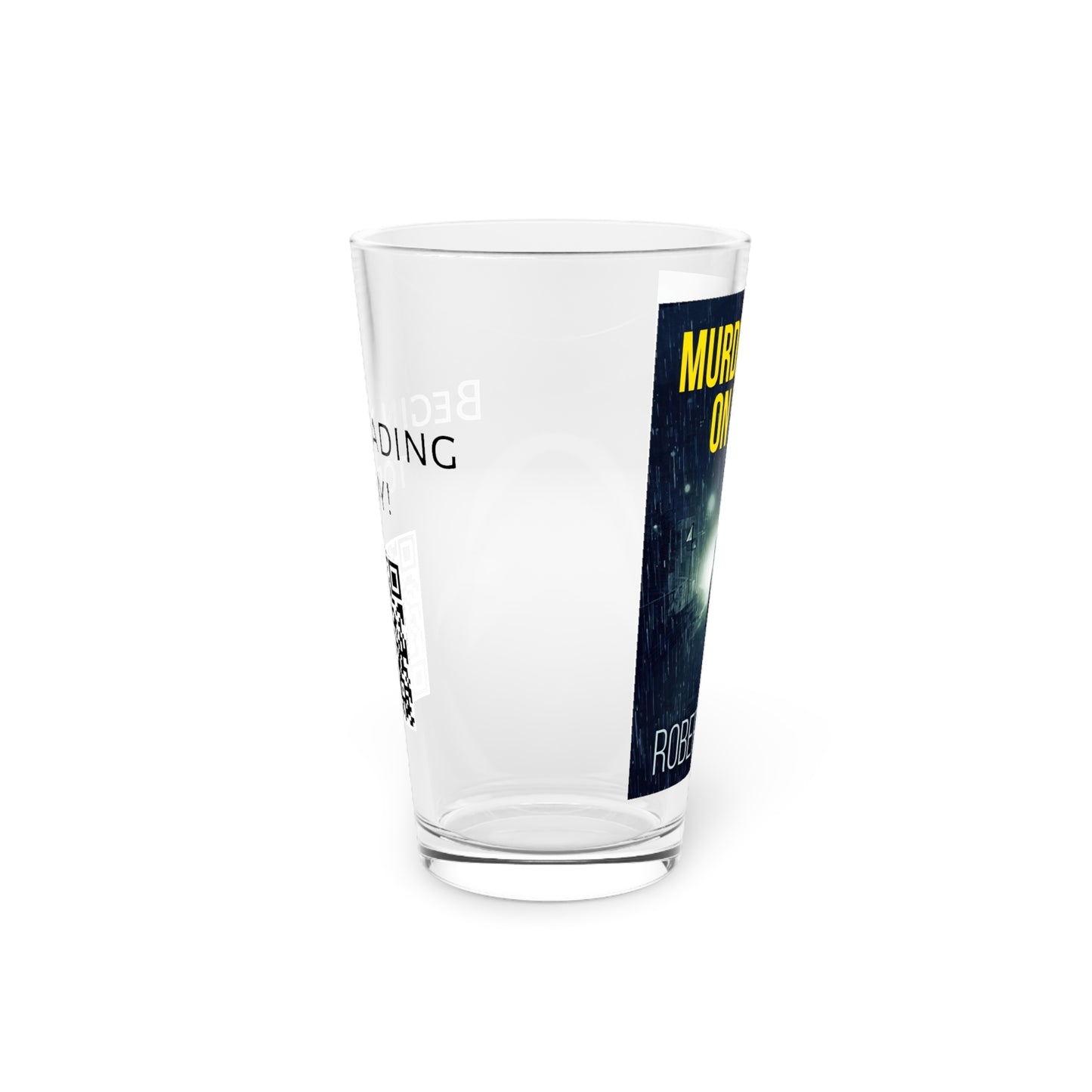 Murder Goes On Tour - Pint Glass