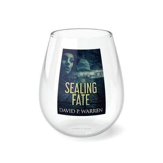 Sealing Fate - Stemless Wine Glass, 11.75oz
