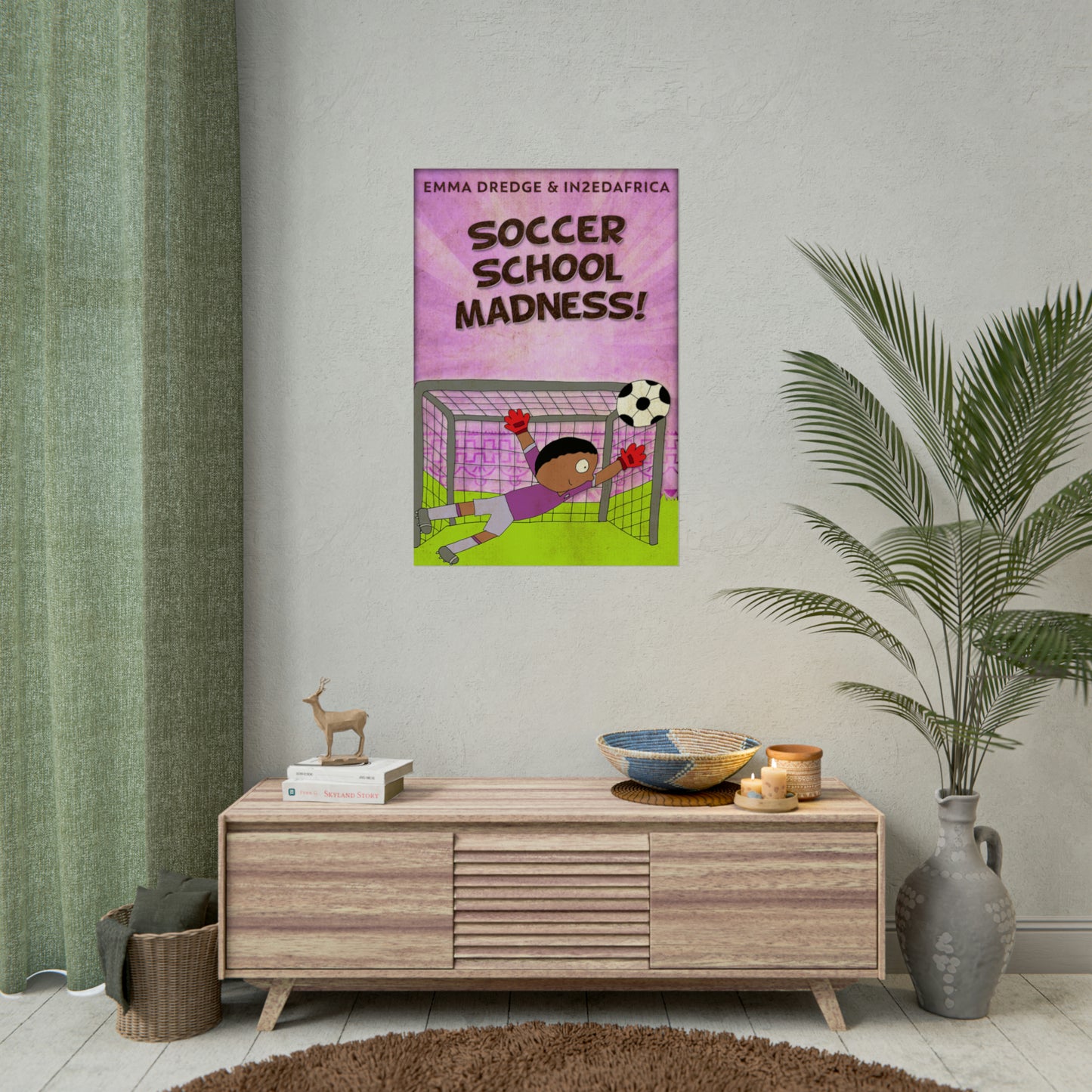 Soccer School Madness! - Rolled Poster
