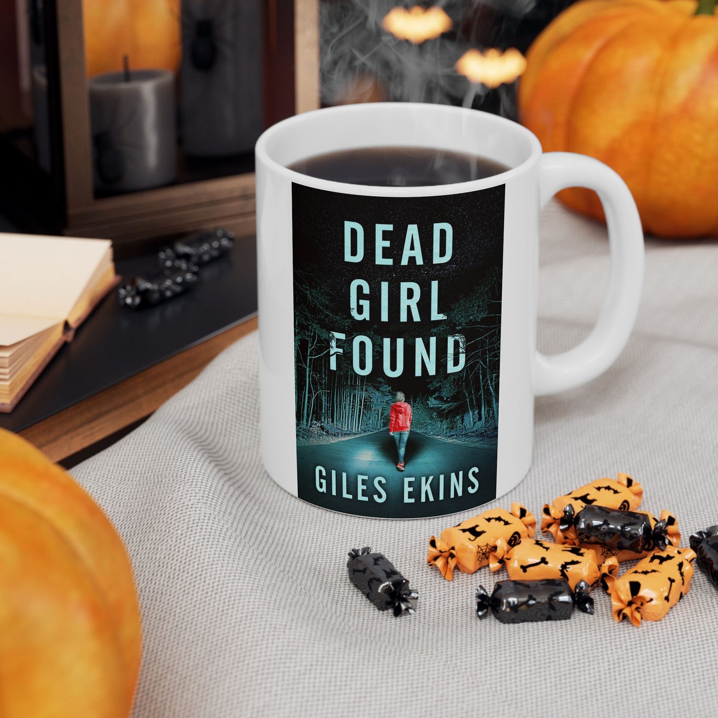 Dead Girl Found - White Coffee Mug