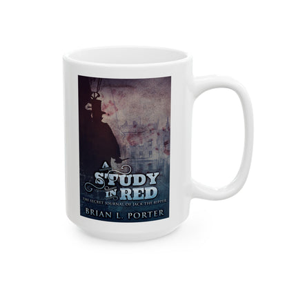 A Study In Red - White Coffee Mug