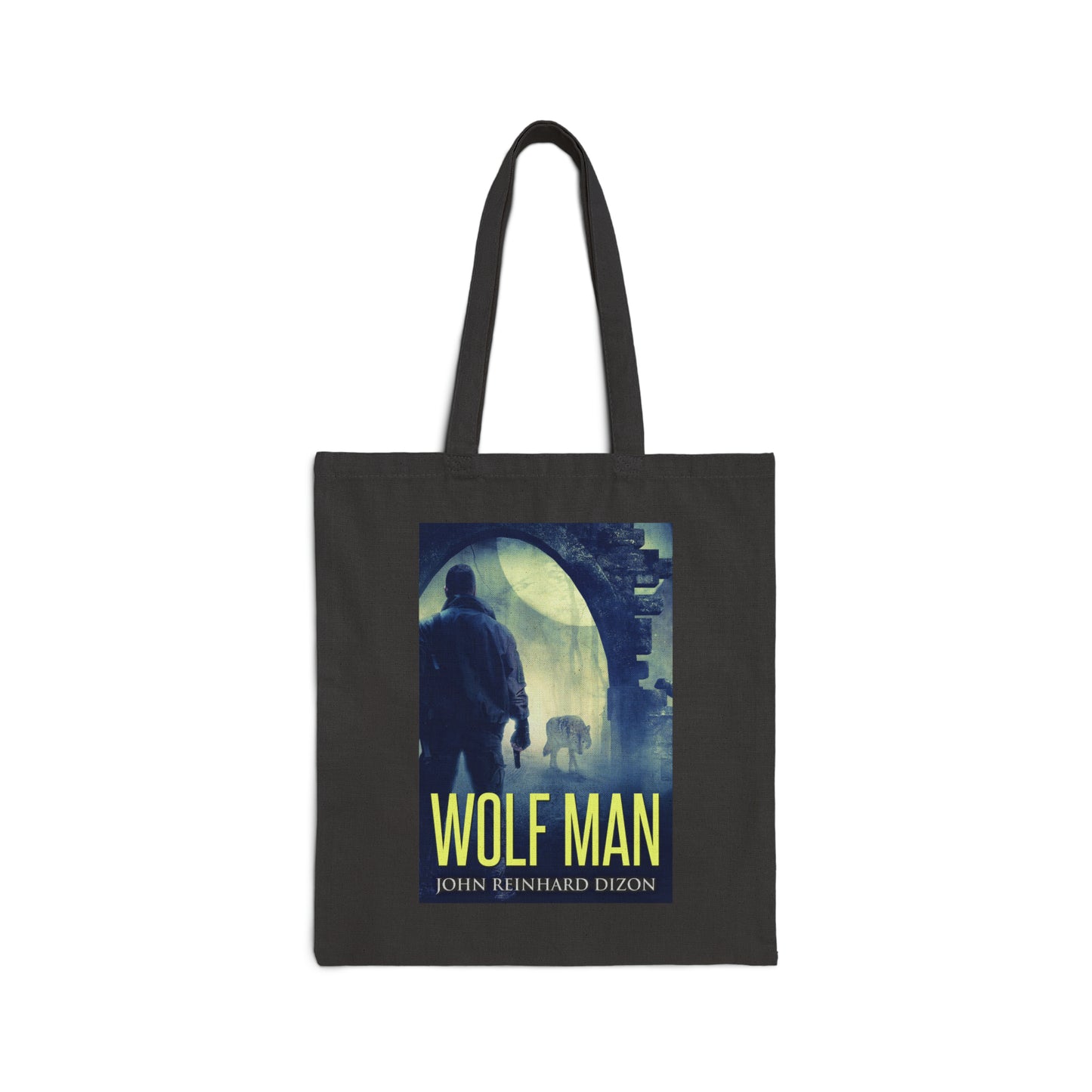Wolf Man - Cotton Canvas Tote Bag
