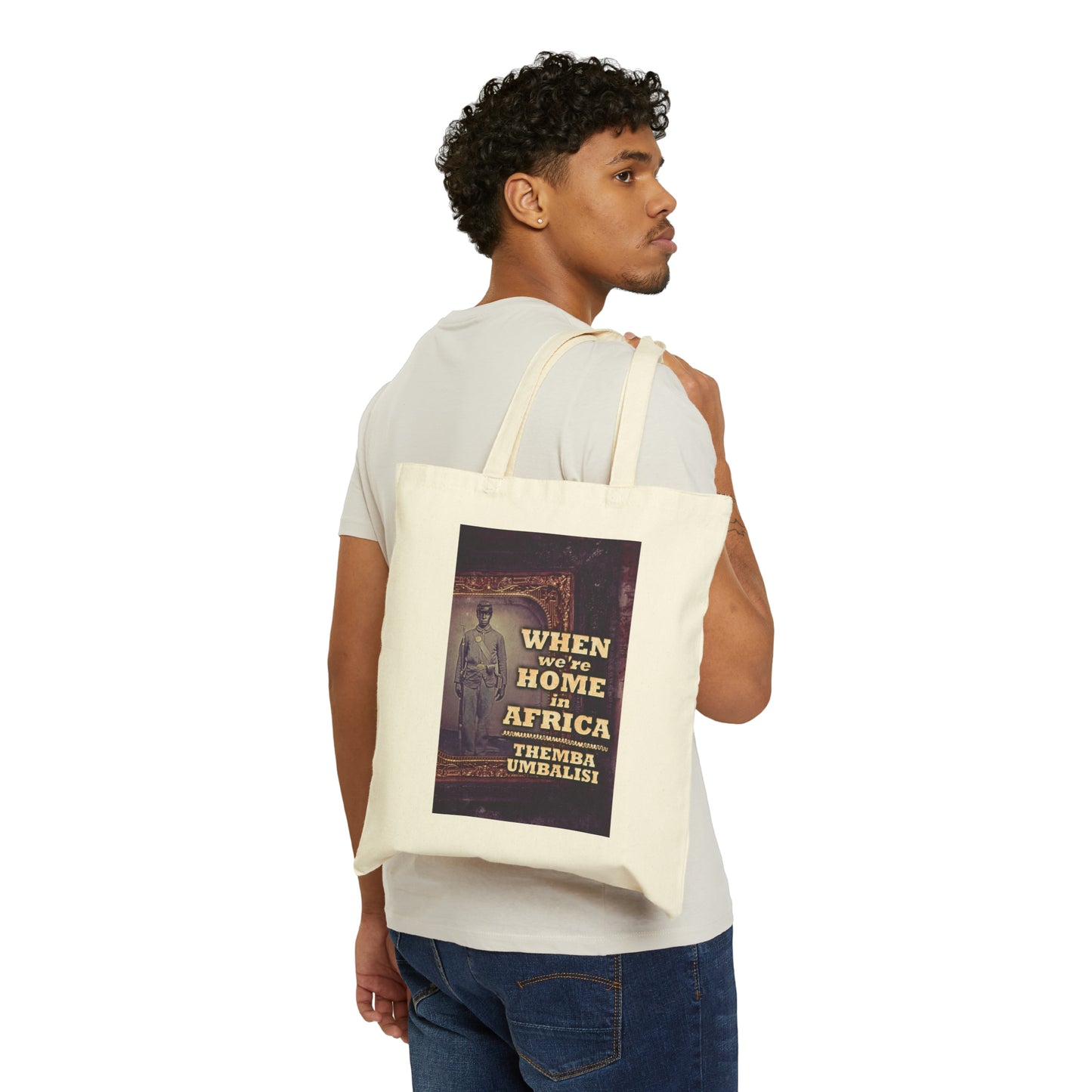 When We're Home In Africa - Cotton Canvas Tote Bag